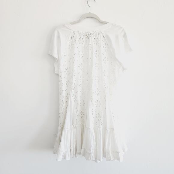 Free People White Eyelet Dress - Picture 9 of 11